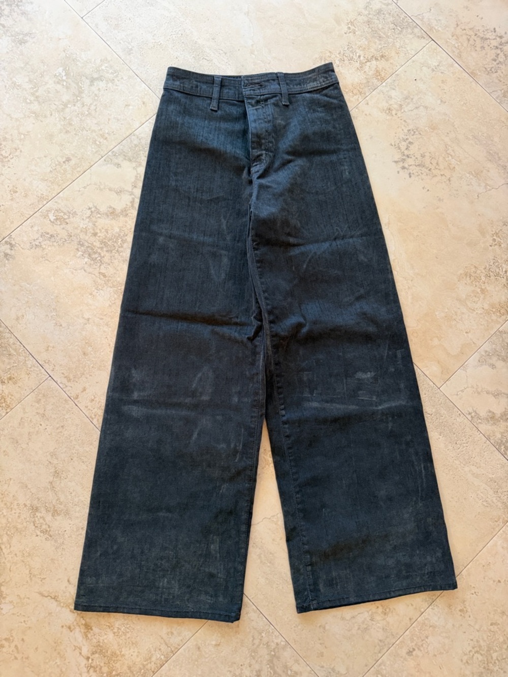 Universal Thread Black Wide Leg Sailor Jeans